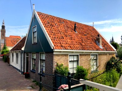 Kwakelsteeg, Edam, Noord-Holland, Nederland 