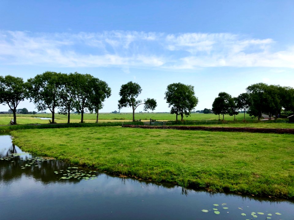 Lokkemientjeweg, Edam, Noord-Holland, Nederland 