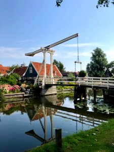 Kwakelbrug, Edam, Noord-Holland, Nederland 