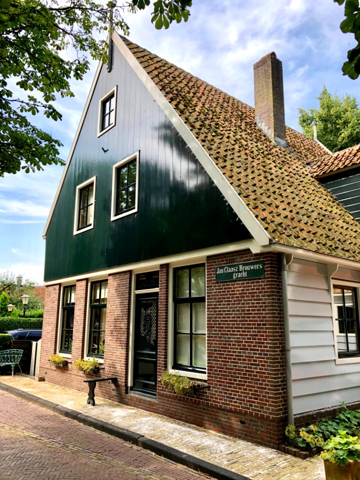 J.C. Brouwersgracht, Edam, Noord-Holland, Nederland 