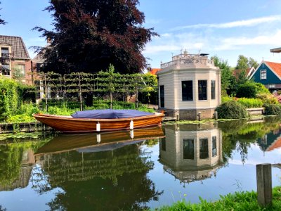 Schepenmakersdijk, Edam, Noord-Holland, Nederland 