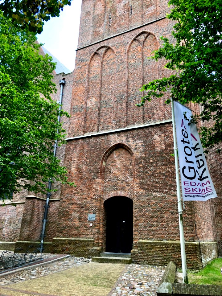 Grote of Sint-Nicolaaskerk, Edam, Noord-Holland, Nederland… 