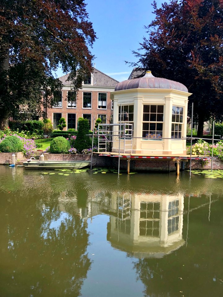 Schepenmakersdijk, Edam, Noord-Holland, Nederland 