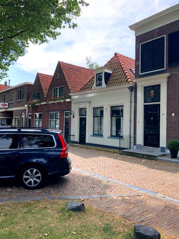 Schepenmakersdijk, Edam, Noord-Holland, Nederland 