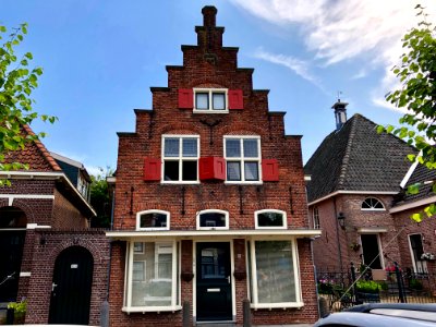 Jan Nieuwenhuizenplein, Edam, Noord-Holland, Nederland 