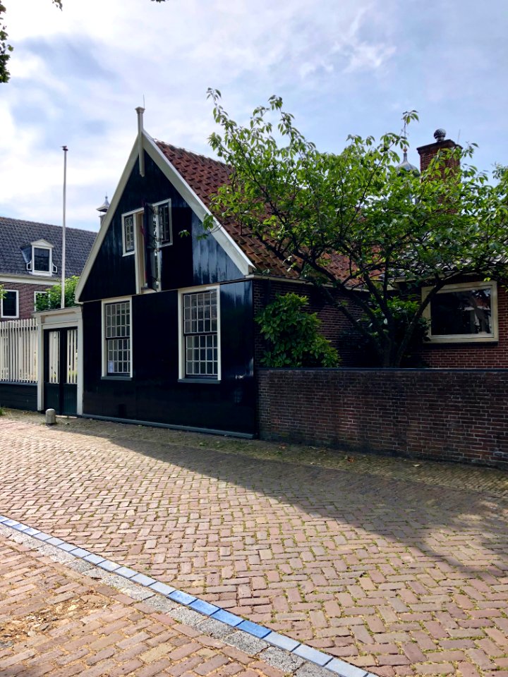 Schepenmakersdijk, Edam, Noord-Holland, Nederland 