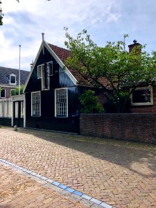 Schepenmakersdijk, Edam, Noord-Holland, Nederland 