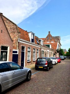 Grote Kerkstraat, Edam, Noord-Holland, Nederland 