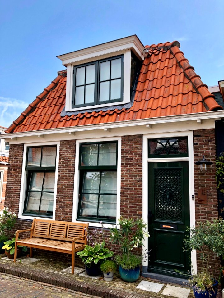 Grote Kerkstraat, Edam, Noord-Holland, Nederland 