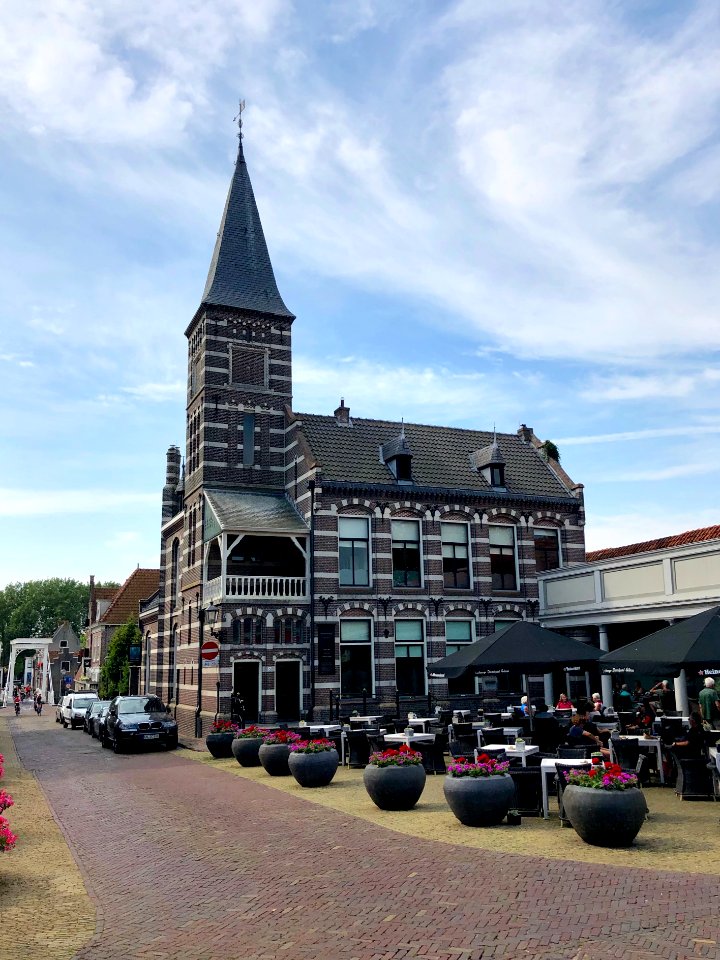 Hoogstraat, Edam, Noord-Holland, Nederland 