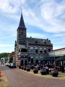 Hoogstraat, Edam, Noord-Holland, Nederland 