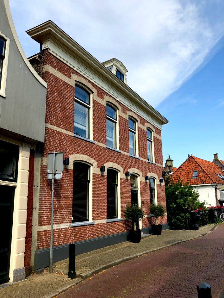 Spuistraat, Edam, Noord-Holland, Nederland 