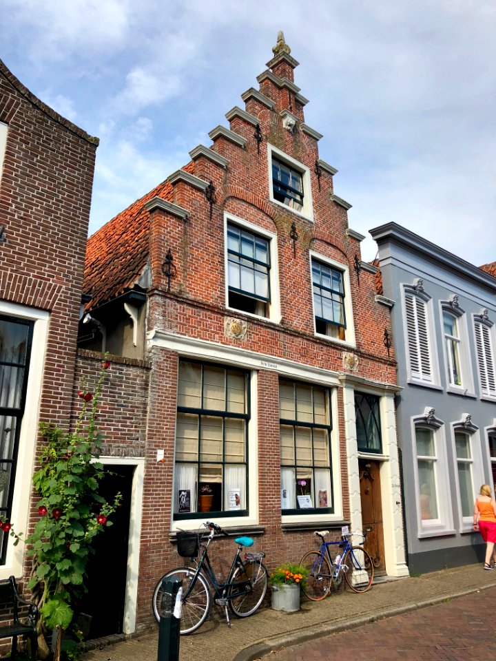 Spuistraat, Edam, Noord-Holland, Nederland 