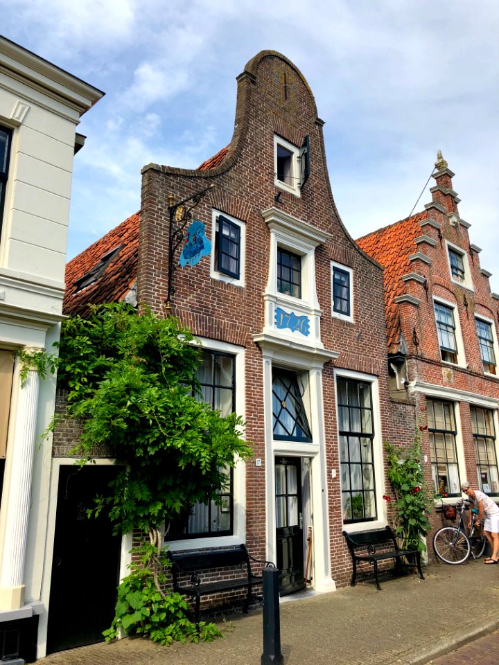 Spuistraat, Edam, Noord-Holland, Nederland 