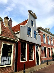 Spuistraat, Edam, Noord-Holland, Nederland 