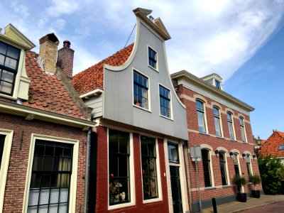 Spuistraat, Edam, Noord-Holland, Nederland 