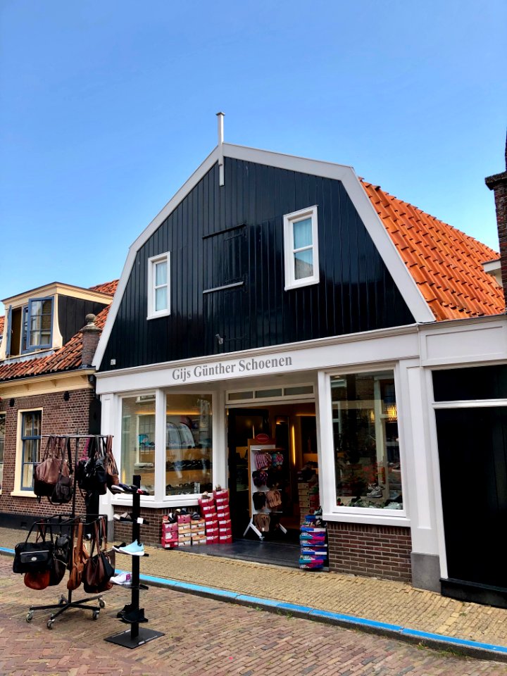 Spuistraat, Edam, Noord-Holland, Nederland 