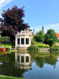 Schepenmakersdijk, Edam, Noord-Holland, Nederland 