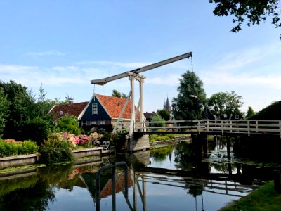Kwakelbrug, Edam, Noord-Holland, Nederland 