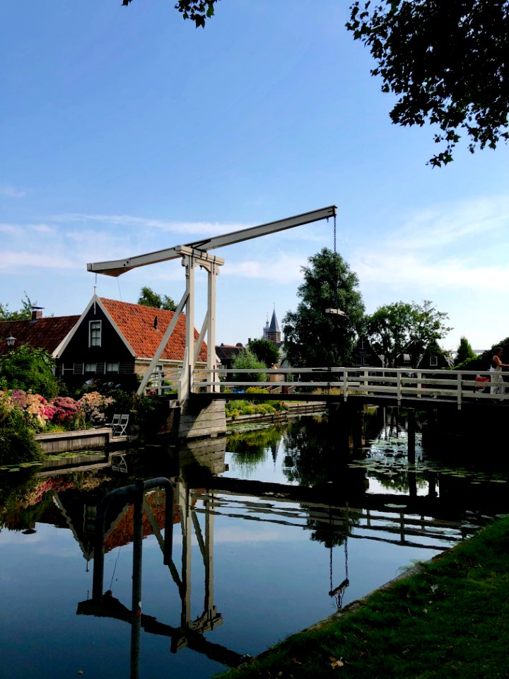 Kwakelbrug, Edam, Noord-Holland, Nederland 
