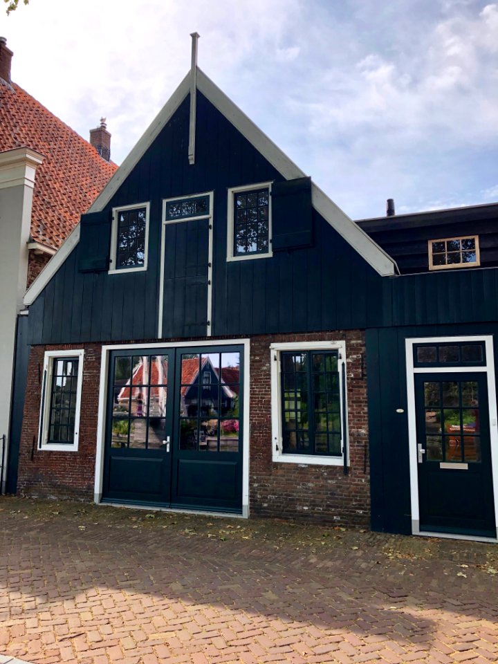 Schepenmakersdijk, Edam, Noord-Holland, Nederland 