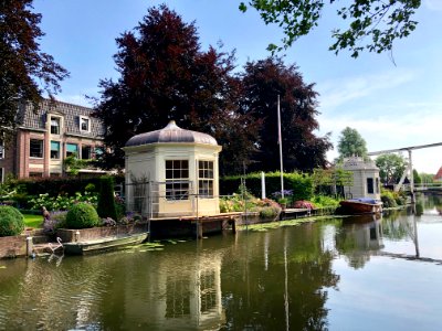 Schepenmakersdijk, Edam, Noord-Holland, Nederland 