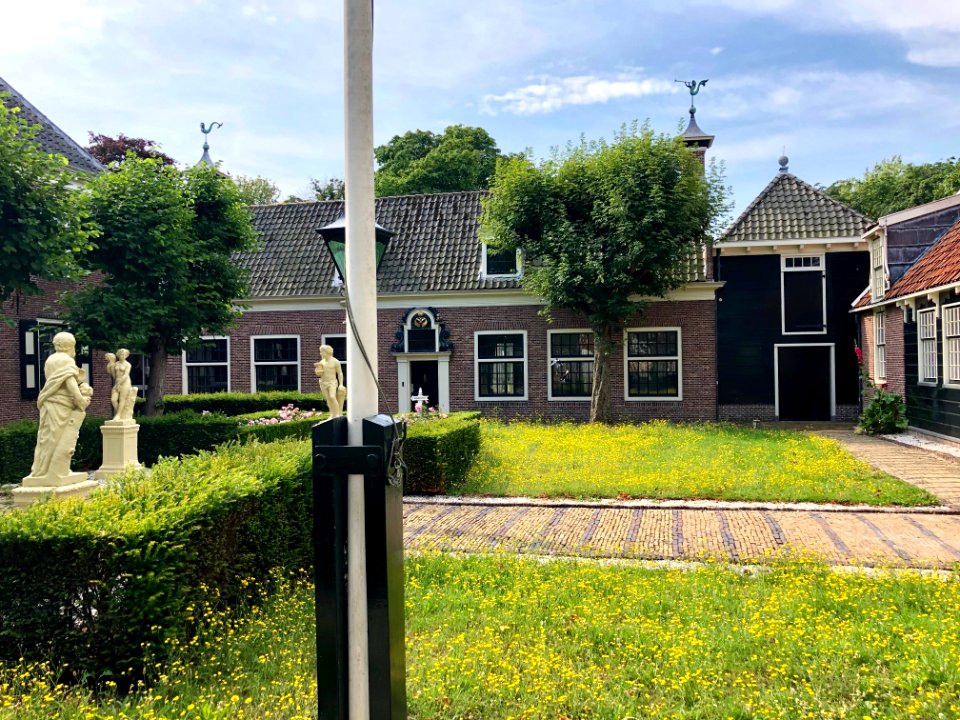 Schepenmakersdijk, Edam, Noord-Holland, Nederland 
