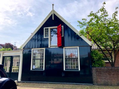 Schepenmakersdijk, Edam, Noord-Holland, Nederland 