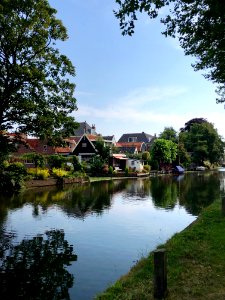 Schepenmakersdijk, Edam, Noord-Holland, Nederland 