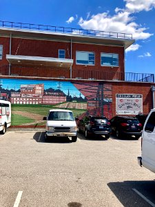 Mural, Crosley Field Memorial, City Gospel Mission, Queens… 