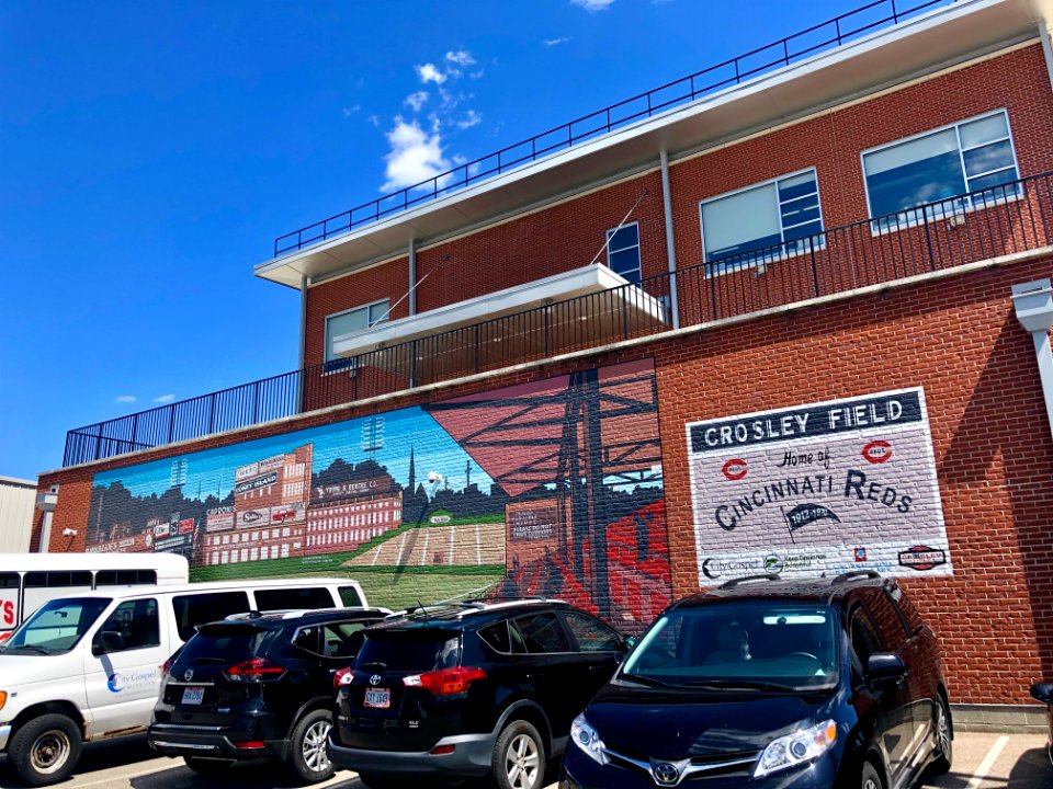 Mural, Crosley Field Memorial, City Gospel Mission, Queens… 