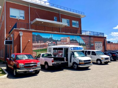 Mural, Crosley Field Memorial, City Gospel Mission, Queens… 