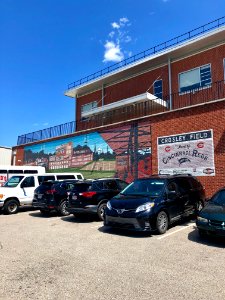 Mural, Crosley Field Memorial, City Gospel Mission, Queens… 