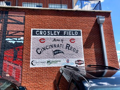 Mural, Crosley Field Memorial, City Gospel Mission, Queens… 