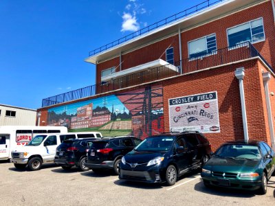 Mural, Crosley Field Memorial, City Gospel Mission, Queens… 
