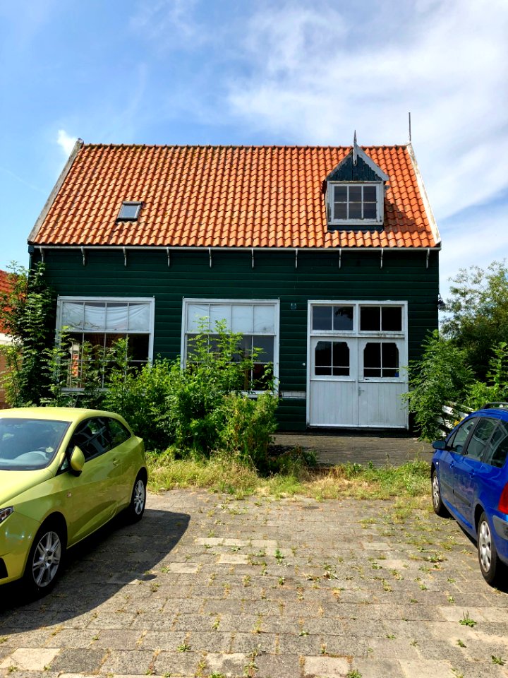 Buurterstraat, Marken, Noord-Holland, Nederland 