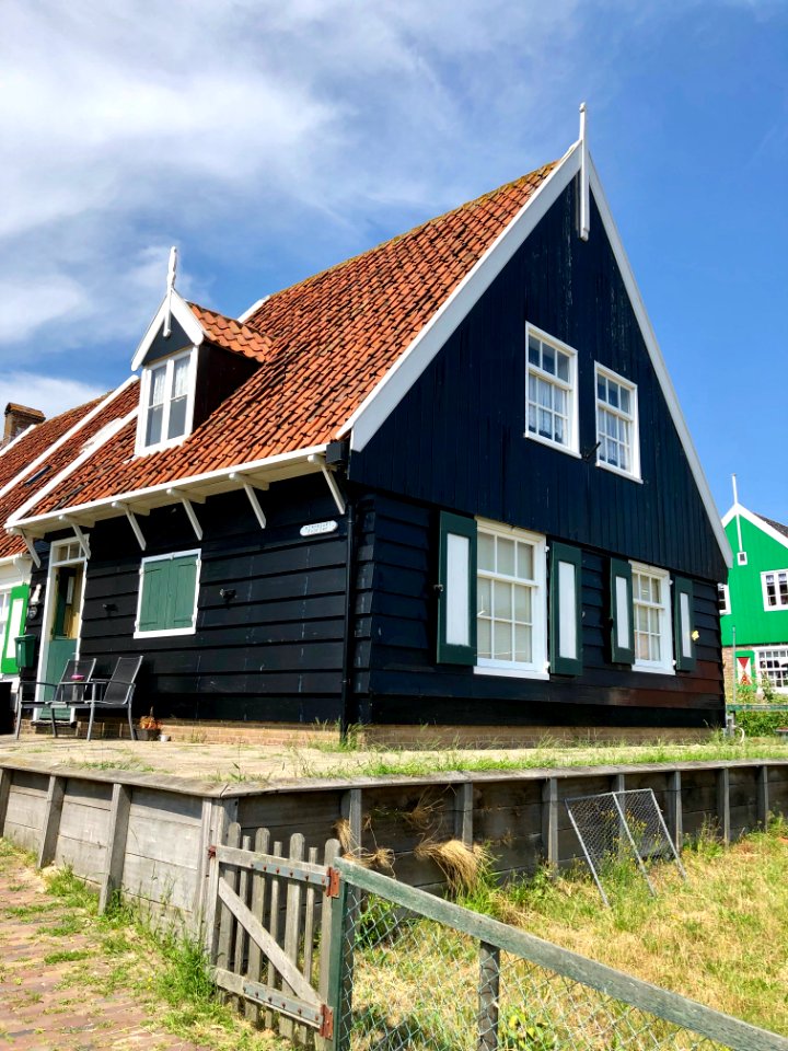 Kerkbuurt, Marken, Noord-Holland, Nederland 
