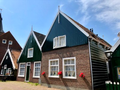 Kerkbuurt, Marken, Noord-Holland, Nederland 