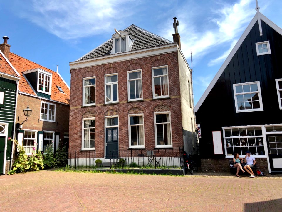 Kerkbuurt, Marken, Noord-Holland, Nederland 