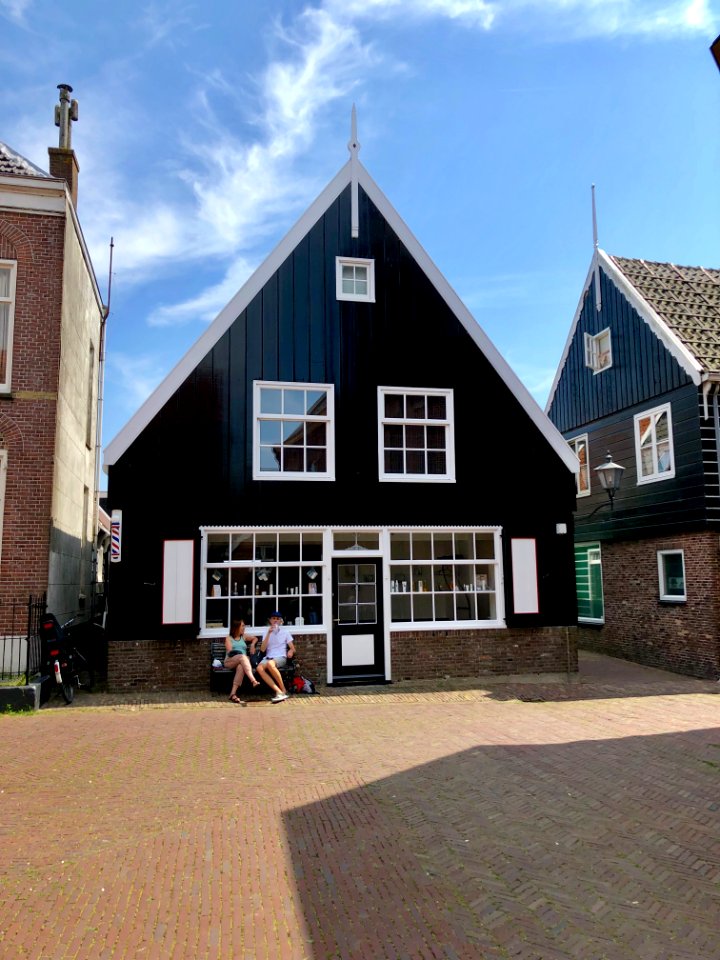 Kerkbuurt, Marken, Noord-Holland, Nederland 