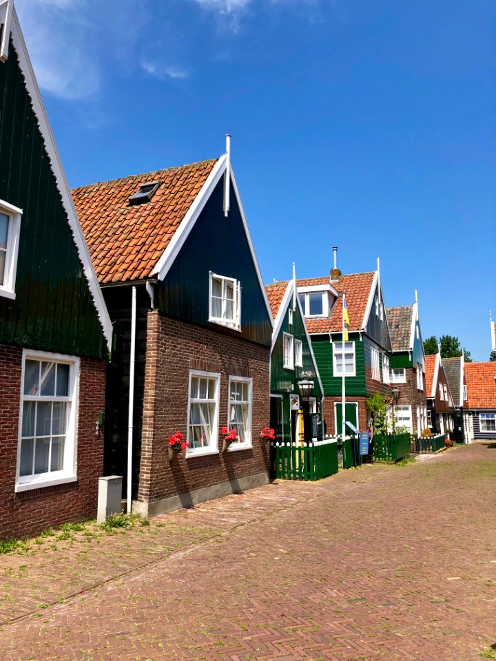 Kerkbuurt, Marken, Noord-Holland, Nederland 