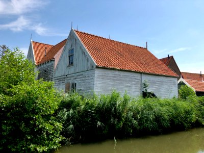 Westerstraat, Marken, Noord-Holland, Nederland 