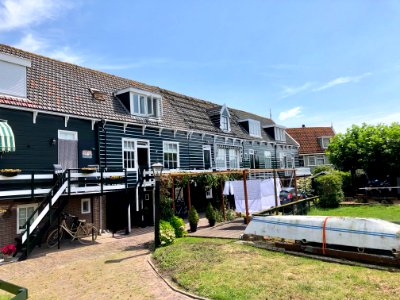 Westerstraat, Marken, Noord-Holland, Nederland 