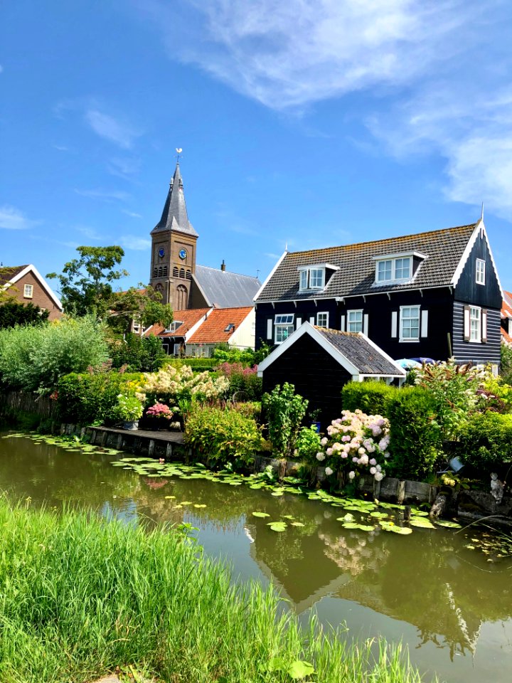 De Pieterlanden, Marken, Noord-Holland, Nederland 