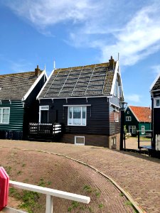Havenbuurt, Marken, Noord-Holland, Nederland 