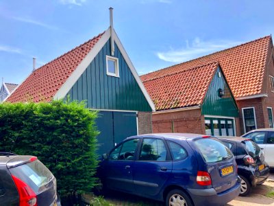 Buurterstraat, Marken, Noord-Holland, Nederland 