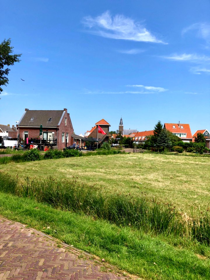 Buurterstraat, Marken, Noord-Holland, Nederland 