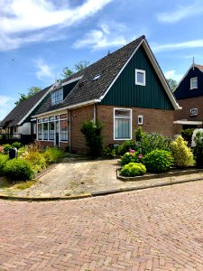 Westerstraat, Marken, Noord-Holland, Nederland 