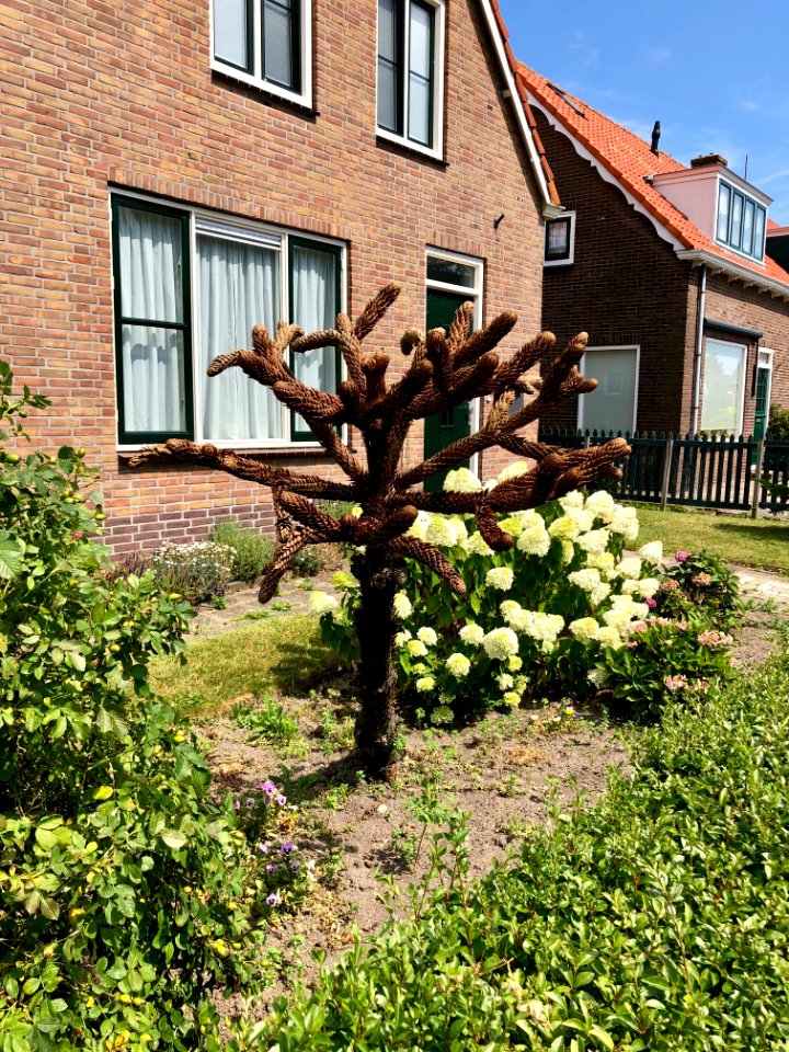 Westerstraat, Marken, Noord-Holland, Nederland 