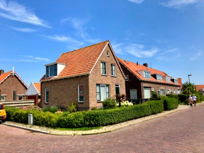 Westerstraat, Marken, Noord-Holland, Nederland 